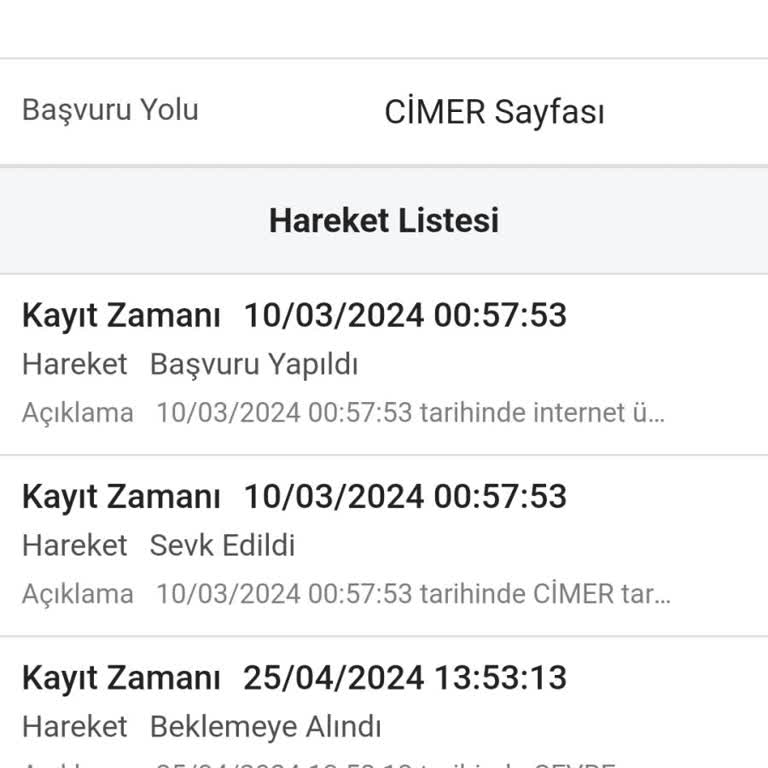Çevre, Şehircilik Ve İklim Değişikliği Bakanlığı Siirt Firma Şikayeti