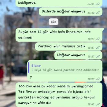 Butik Ponçik Para İadesi Ve İlgisizlik