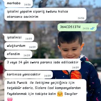 Butik Ponçik Para İadesi Ve İlgisizlik