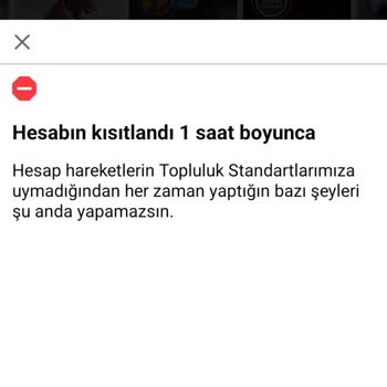 Facebook'tan Sebepsiz Yere Ceza Alıyorum