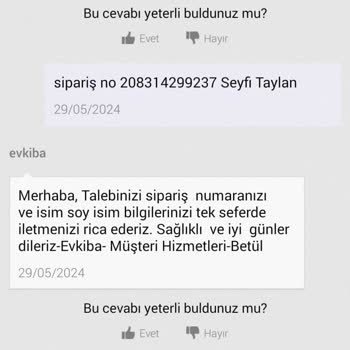 Evkiba Kayıp Kargo Ve İade Sürecinde Yaşanan Sorunlar