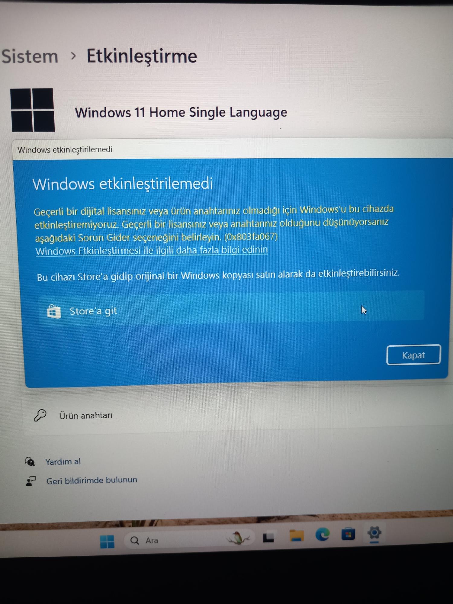 Microsoft windows etkinle tirilemiyor neden ikayetvar