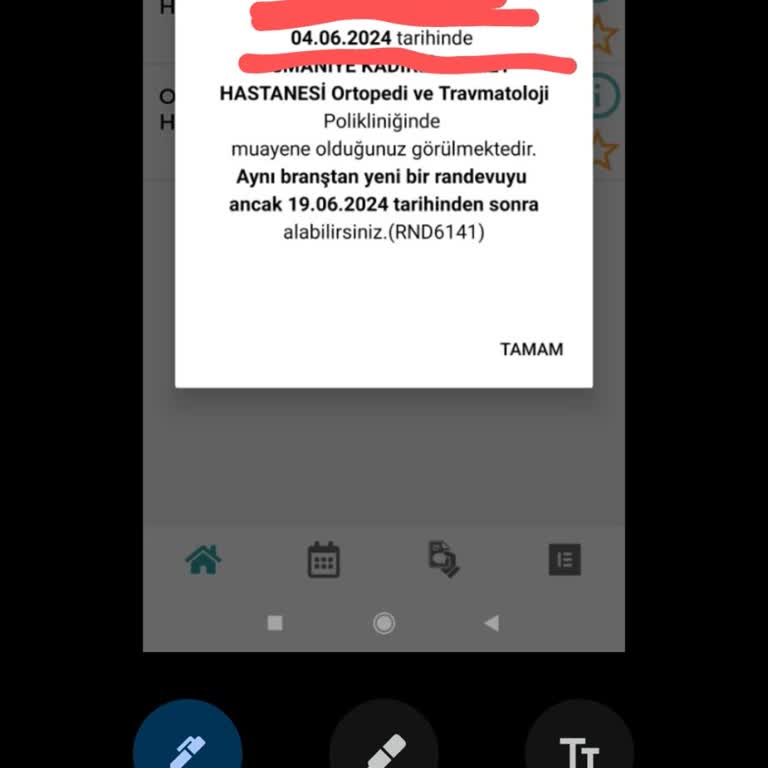 MHRS - 182 Acil Durumda Randevu İptali Ve Sistem Sorunları
