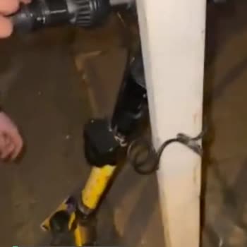 Tazı (Akıllı Scooter Kiralama Sistemi) Tazı Kilitlenmiyor!