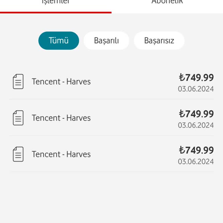 Tencent Games Türkiye Fatura Fazlalığı 2500 Lira Tutmuş