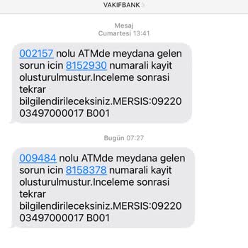 VakıfBank ATM Para Yutuyor