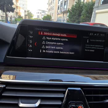 BMW Sürücü Desteği Kısıtlı Musluoğlu Servisi