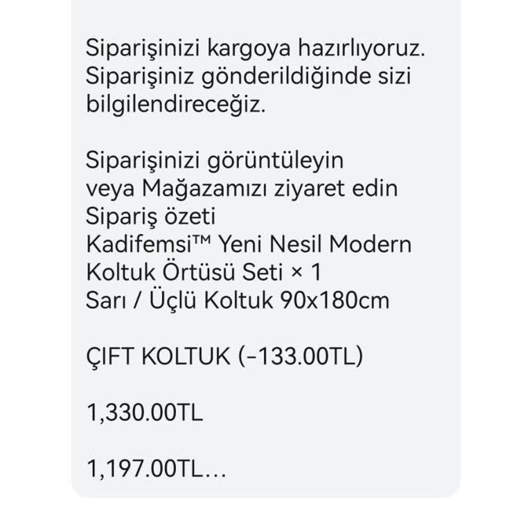 Kadifemsitr.com Kadifemsi.com Dan Geri Dönüş Alamıyorum. Siparişten Sonra Yok Oldular
