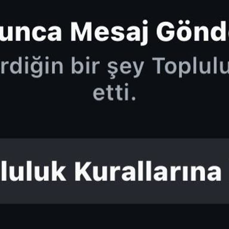 Instagram Banım Kalksın Yazışamıyorum