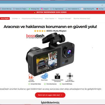 Boss Dash Araç İçi Kamera