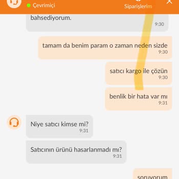 Trendyol Express Trendyol Haklı Müşteri Haksız