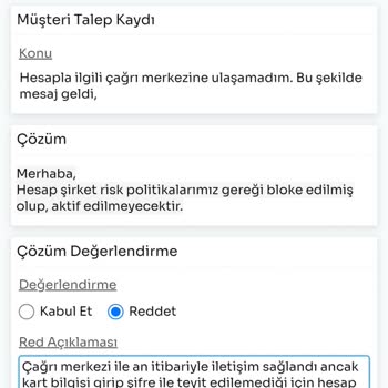 Param. Digital Para Uygulaması Sanal Kartı Ve Hesabı Çalışmıyor