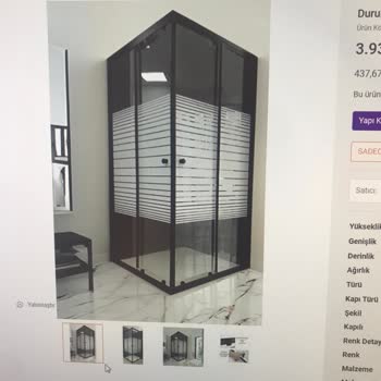 Ambalajdan Kırık Çıkan Duşakabin Koçtaş