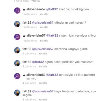 Dolap Yapılan Satış Hk