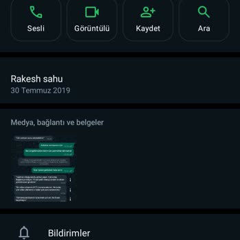 WhatsApp Yabancı Numara Mesajı