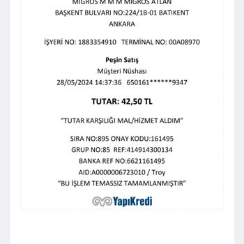 Atlantis Migros 2 Defa Çekim Yapıyor