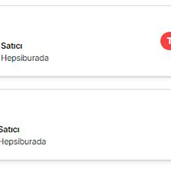 Hepsiburada'dan Eksik Ürün