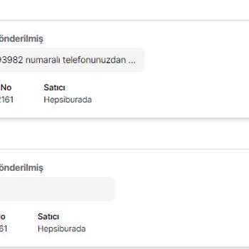 Hepsiburada'dan Eksik Ürün
