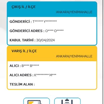 PTT Kargo Kargoyu Hiç Eve Getirmeyip İade Etti