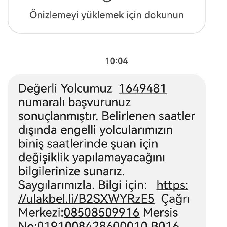 BURULAŞ Engelli Ücretli Ulaşım