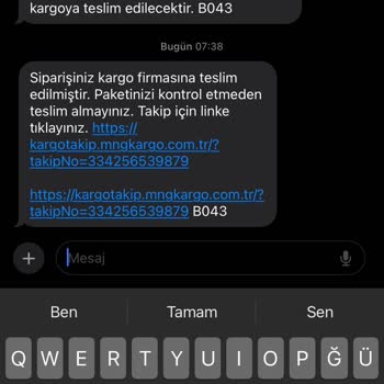 Saat & Saat Saat Ve Saatten Aldığım Ürünümün Kargo Takibini Yapamıyorum