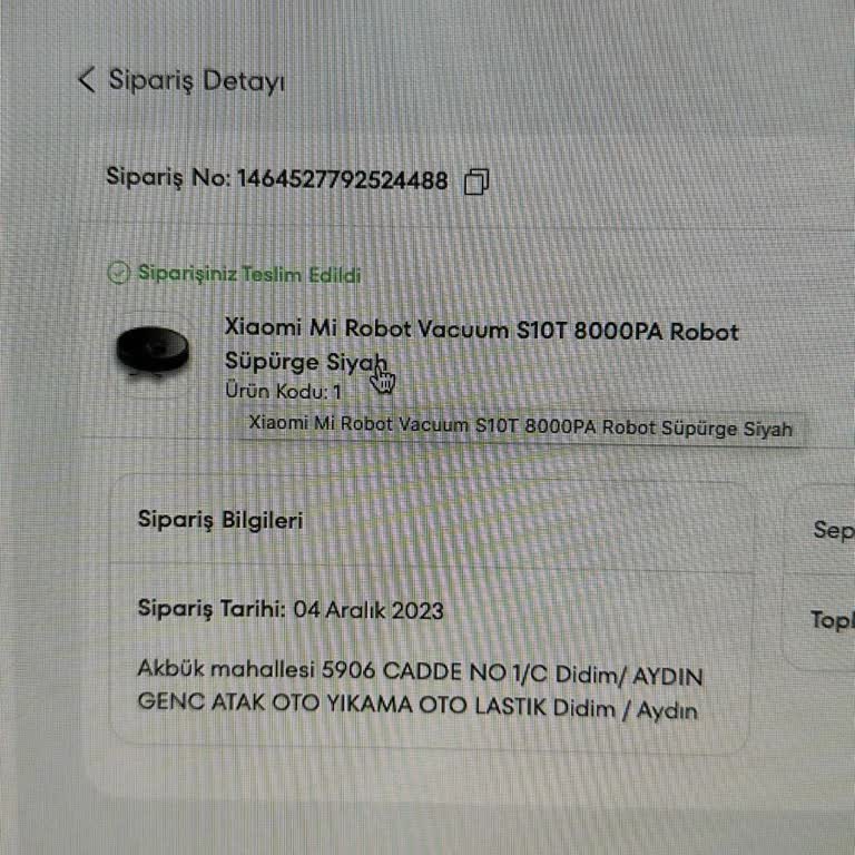 A101 Online Marketten Alınan Robot Süpürge İle Yaşanan Garanti Sorunu