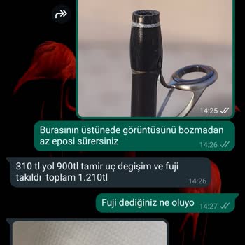 Yıldız Balıkçılık (Üsküdar) Ayıplı Ürün Gönderimi Ve Onarımı Hk