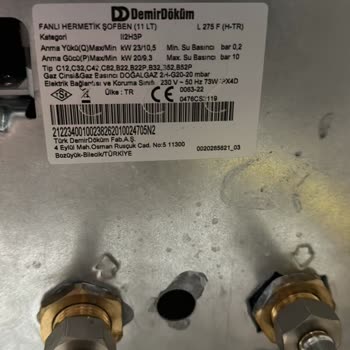 DemirDöküm Genel Müdürlük Ve Servisin Sorumsuzluğu