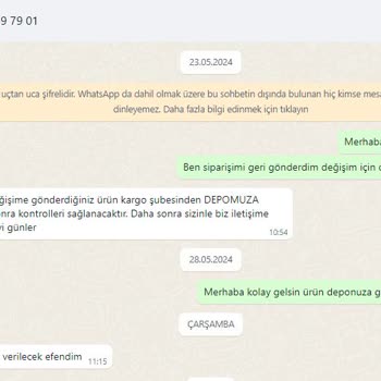 Sademce Sitesi Müşteri Hizmetleri Ve İade Sorunu