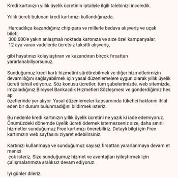 Akbank Axess Üyelik Ücreti