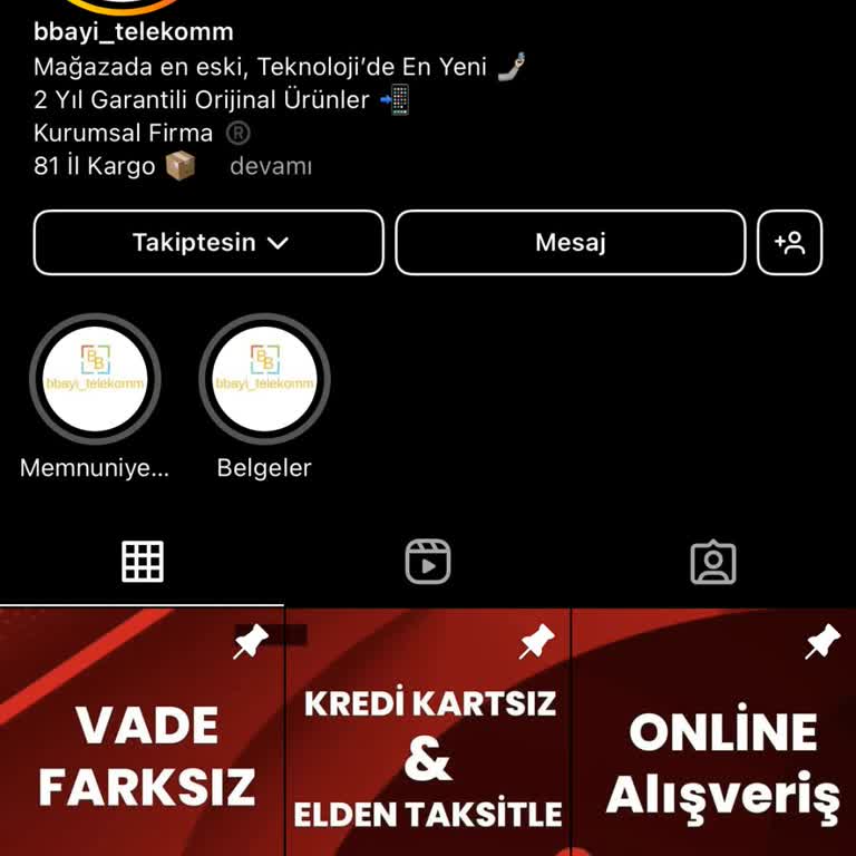 Bbayi _telekomm (Instagram) Telefon Kazandınız Yalanı