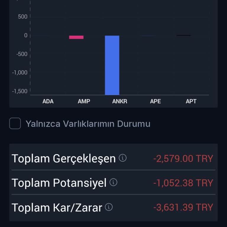BTCTURK Kazanç Sağlayamıyorum Paramı Geri Verin!