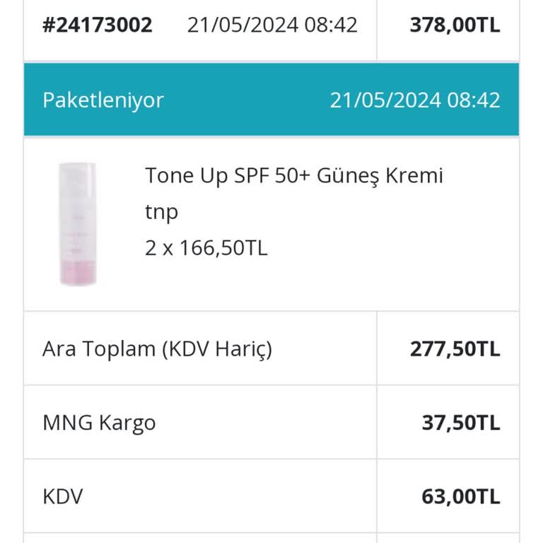 Doa Kozmetik Ürünler Hala Kargoya Verilmedi