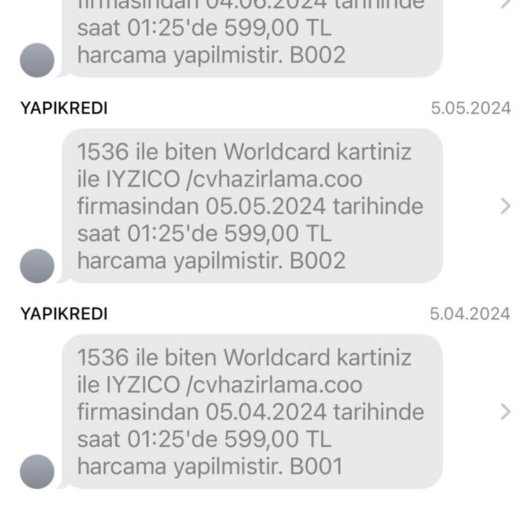 Cvhazirlama.cool Yanlışlıkla Çekilen Ödemelerin İadesini İstiyorum