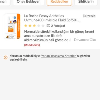 Cosmolog Orijinalliği Şüpheli Ürün Satıyor!