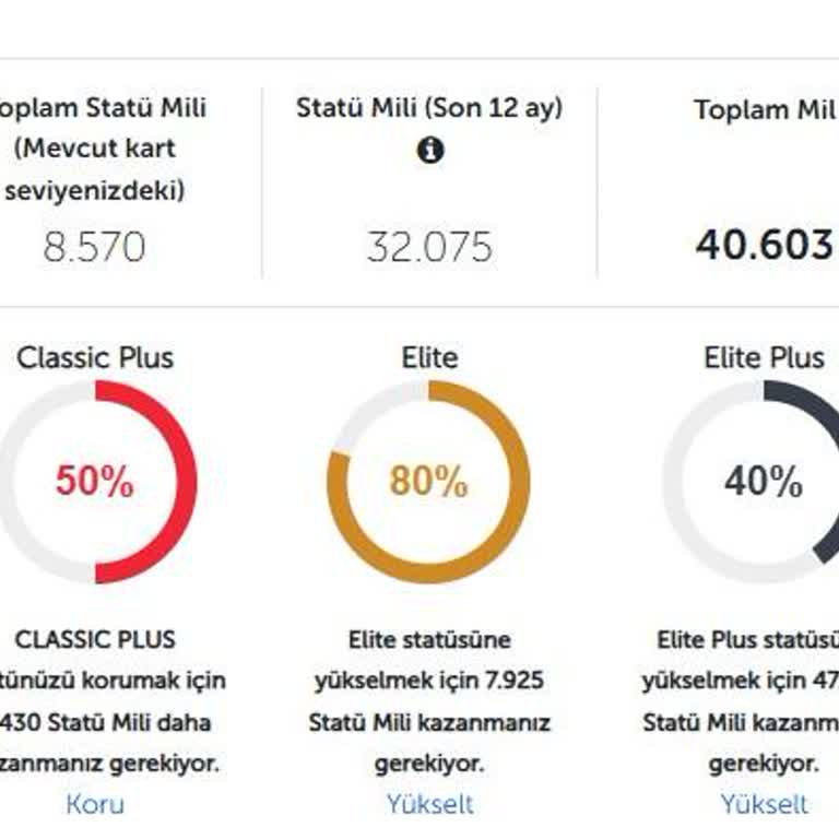 THY Statü Yükseltme Sorunu Ve Geri Bildirim Çıkmazı