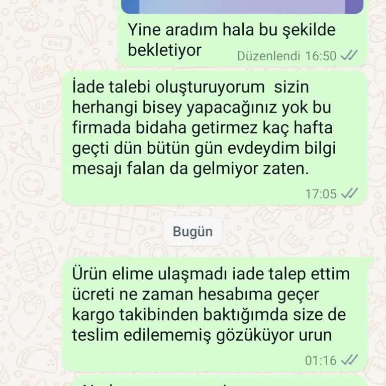 Puuf Sleep Para İadesi Yapılmadı Ve Üründe Teslim Edilmedi.
