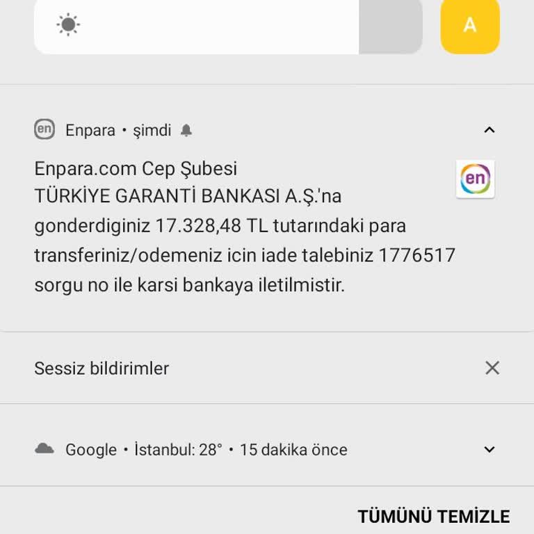Garanti Bankası'nın Para İade Sınavı