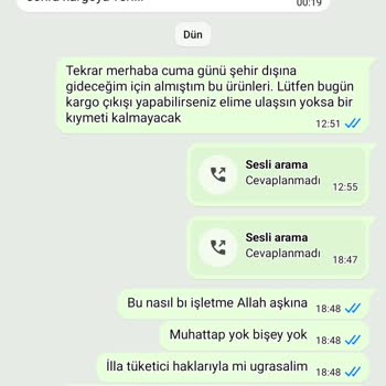 Nam.butik (Instagram) Butikten Ürün Ve Para İadesi Sorunu