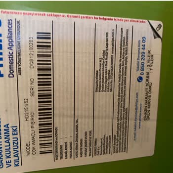 PHILIPS Ev Aletleri Philips Mağdur Etti