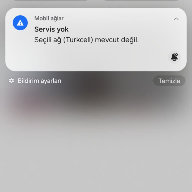 Samsung A34 Şebeke Sorunu
