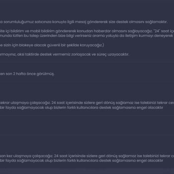 İtemSatış Güven Sorunu Ve Müşteri Memnuniyetsizliği: Satın Alınan Hesabın Geri Alınması