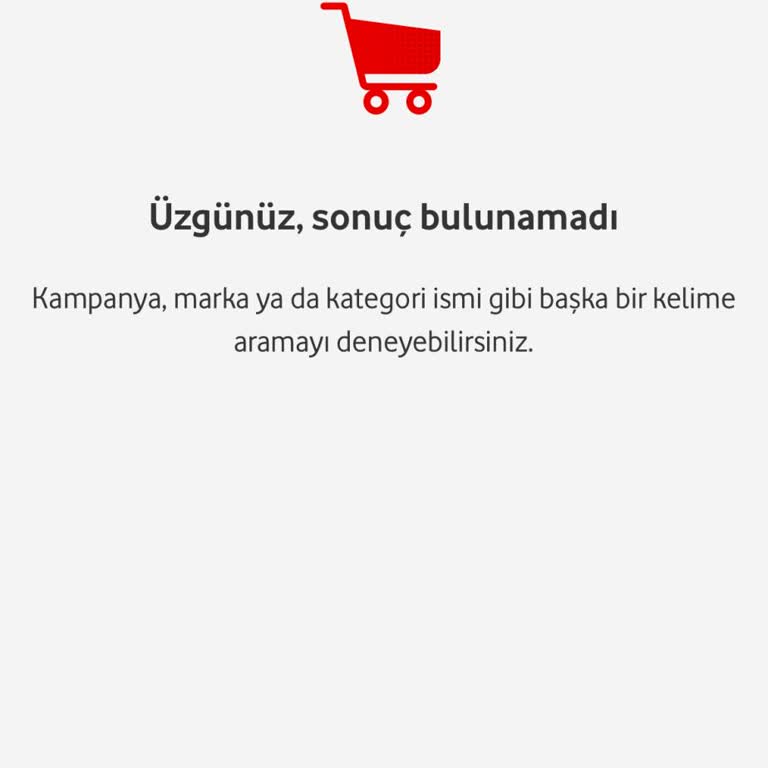 Vodafone Uygulamasında Starbucks Kodları Görünmüyor