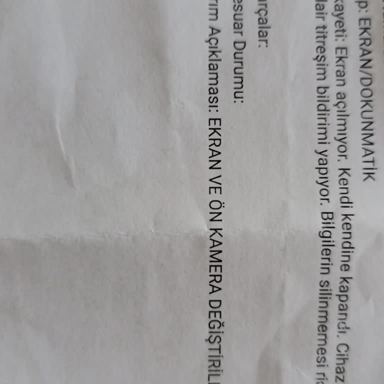 EasyCep Servis Sorunu, Çözümsüzlüğü