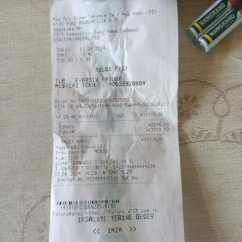 A101 Kırılmış TV Satışı