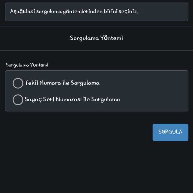 CK Boğaziçi Elektrik Yapılamayan Online Bireysel Elektrik Aboneliği