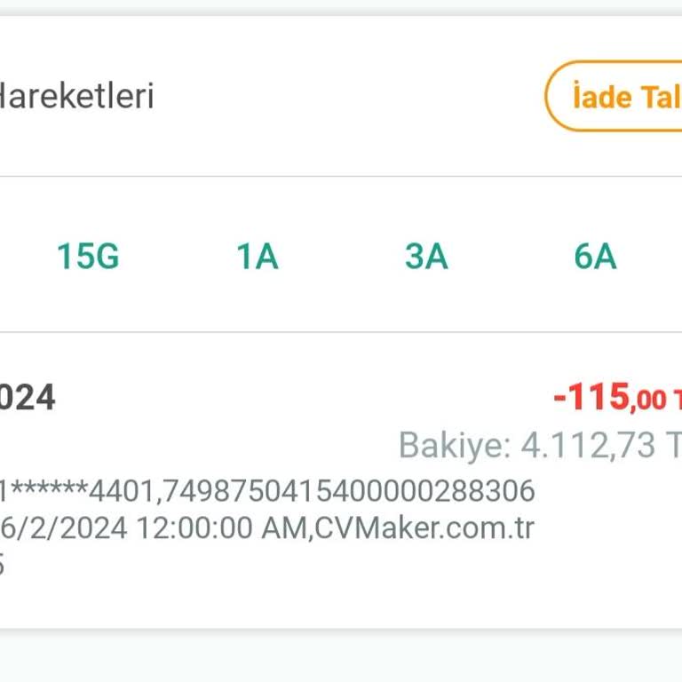 Cvmaker.com.tr Paramı İzinsiz Çekiyorlar