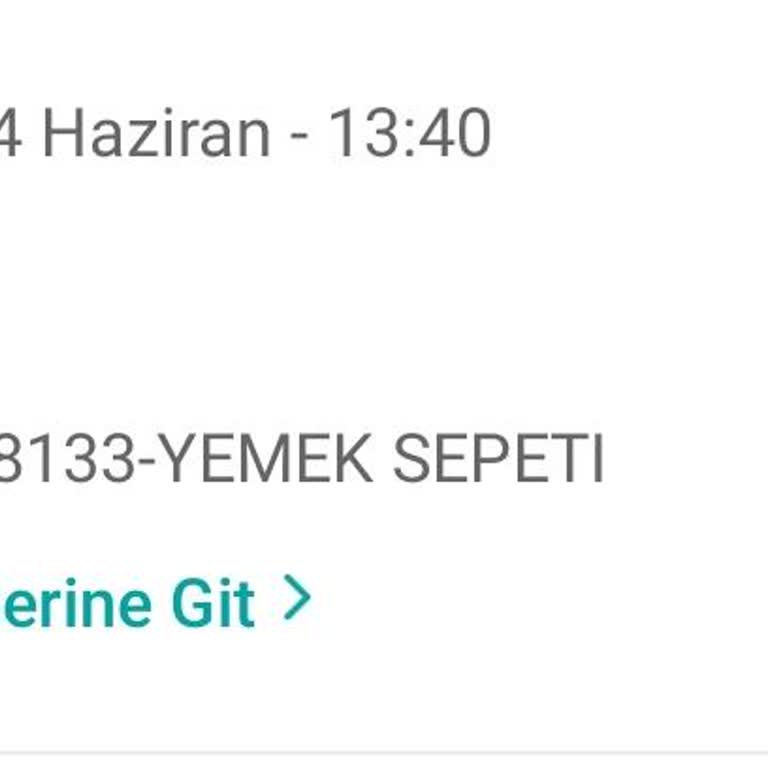 Yemeksepeti'nden Aldığım Ürün Onaylanmadan Parası Kartımdan Kesildi