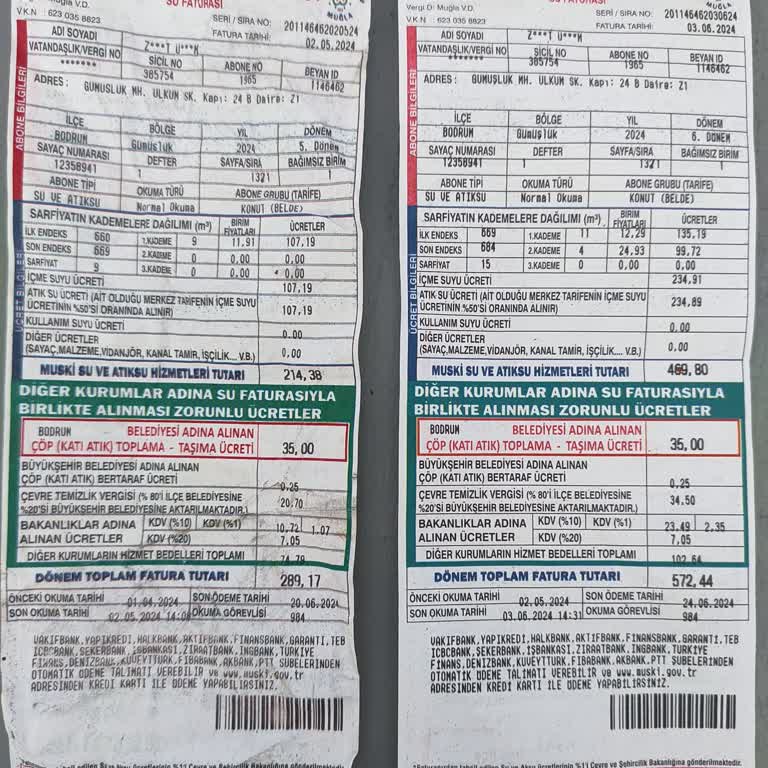 Muğla Büyükşehir Belediyesi Resmi Evrakla Ve Hukukla Uyuşmayan Faturalar