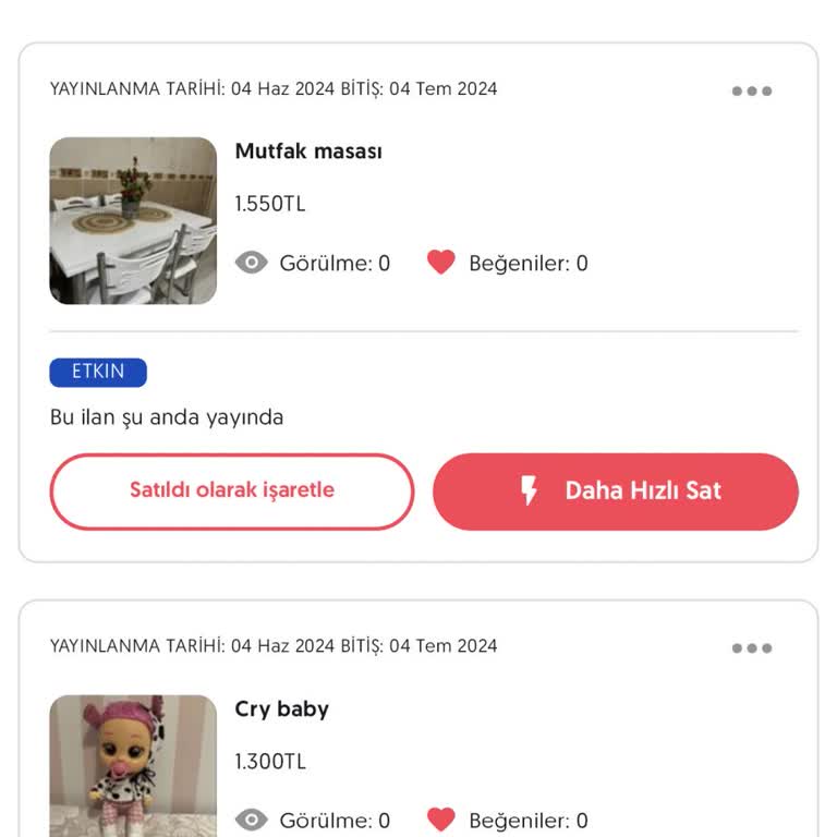 Letgo Öne Çıkarma İşlemi